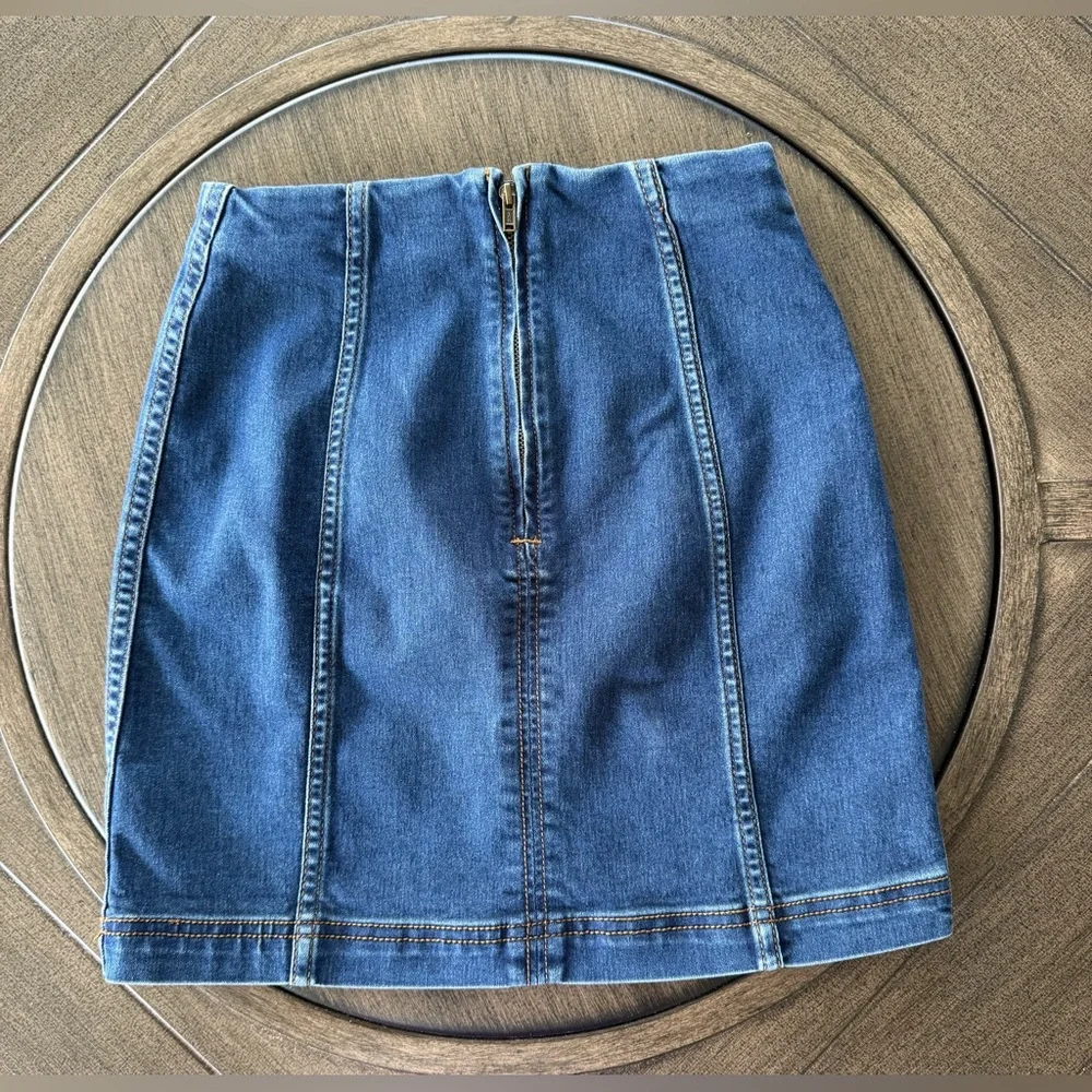 Free People Modern Femme Mini Skirt